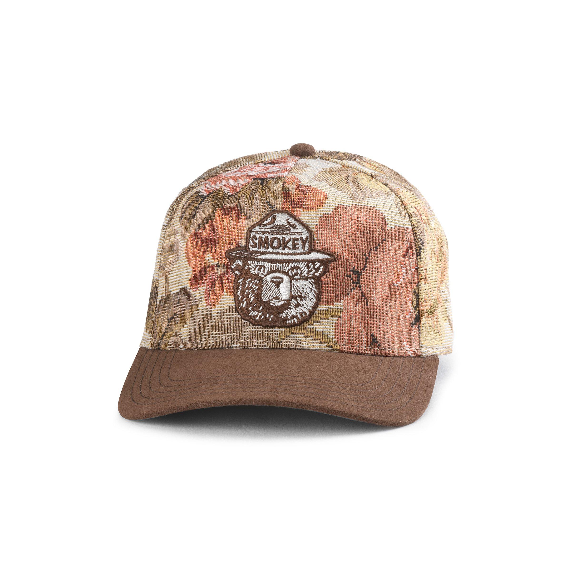 American Needle Smokey Bear Archibald Snapback Hat - Brown - BROWN